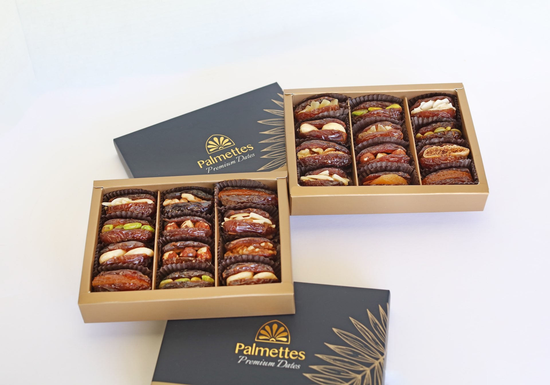 Premium Stuffed Medjool Dates Original Box (12 pieces) – Palmettes